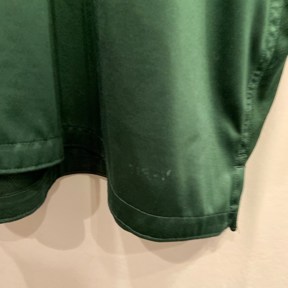 Nike University of Miami Hurricanes Dri-Fit Solid Green Polo Shirt Size 4XL - Picture 7 of 15